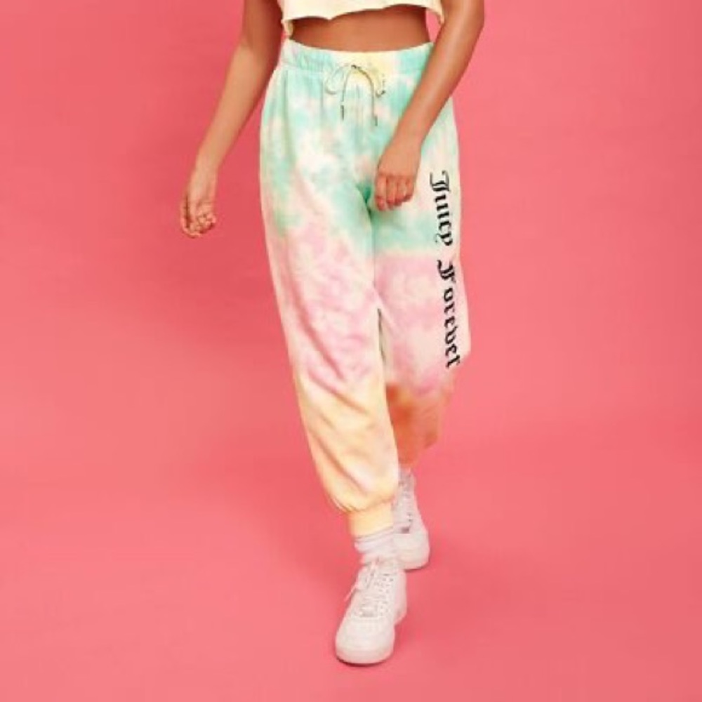 Juicy couture tie dye joggers